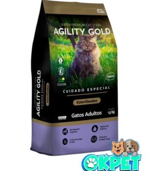 AGILITY GOLD GATOS ESTERILIZADOS