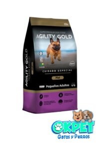 AGILITY GOLD PEQUEÑOS ADULTOS PIEL SALMON/CORDERO