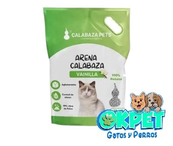 ARENA CALABAZA VAINILLA