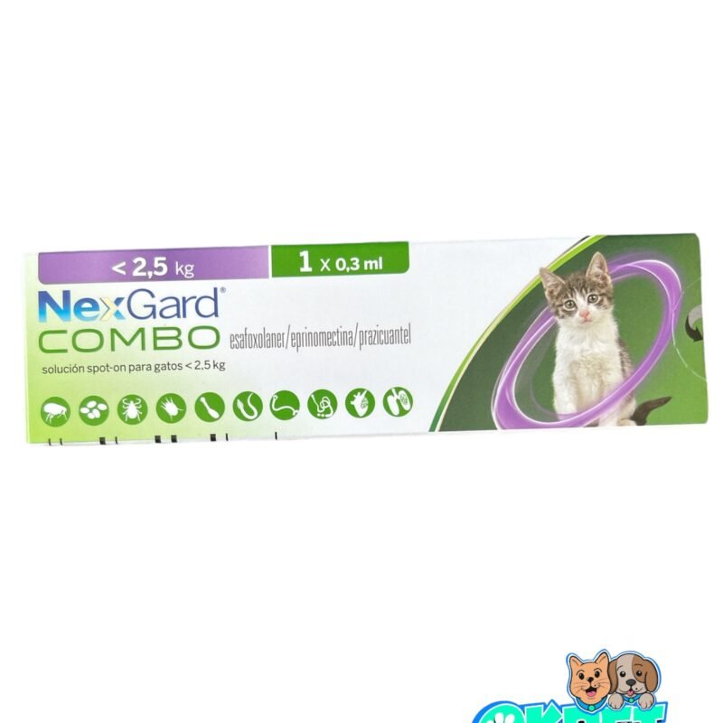 NEXGARD COMBO HASTA 2,5 Kg