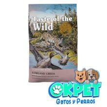 TASTE OF THE WILD GATO LOWLAND CREEK CON CODORNIZ Y PATO ASADO