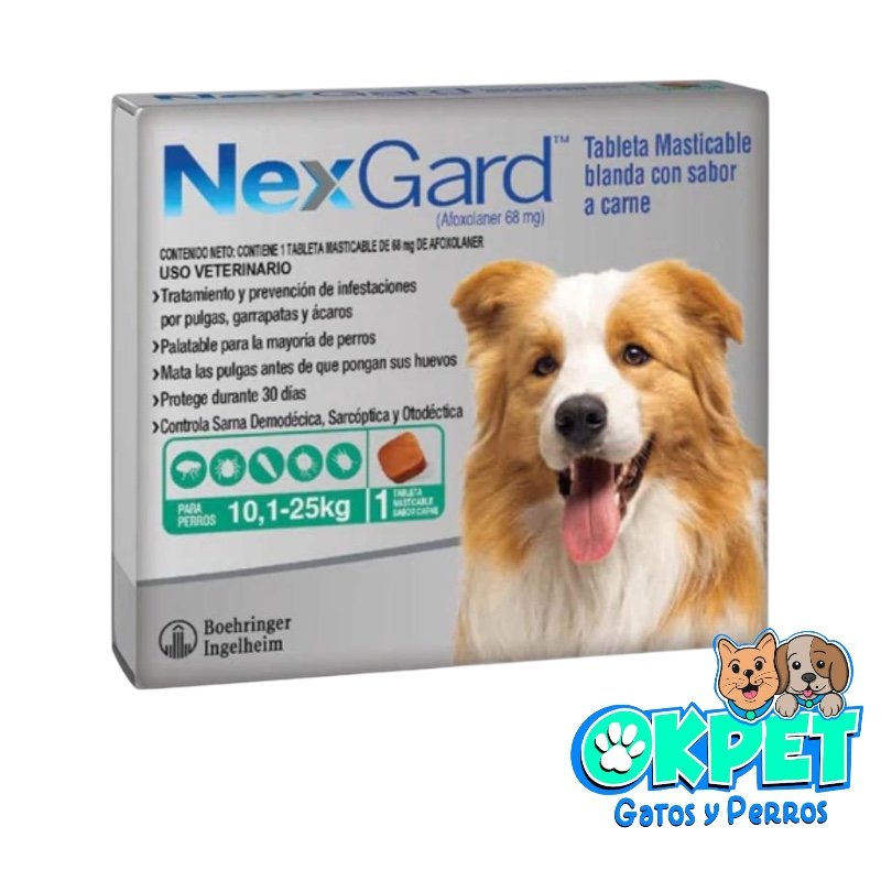 NEXGARD 10.1-25Kg