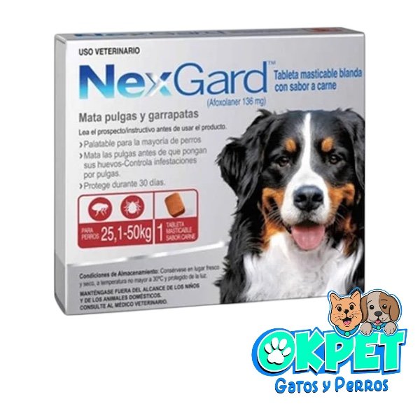NEXGARD 25.1-50Kg