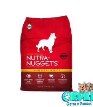 NUTRA NUGGETS ADULTO CORDERO Y ARROZ